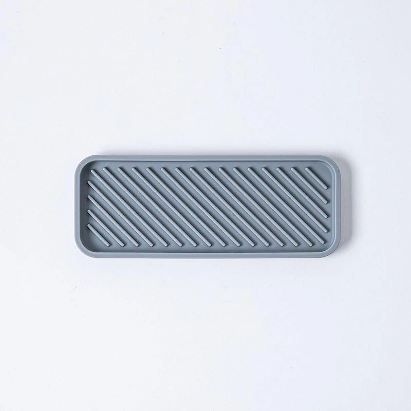 KSP Sinksmart Silicone Sink Organizer Tray (Grey)