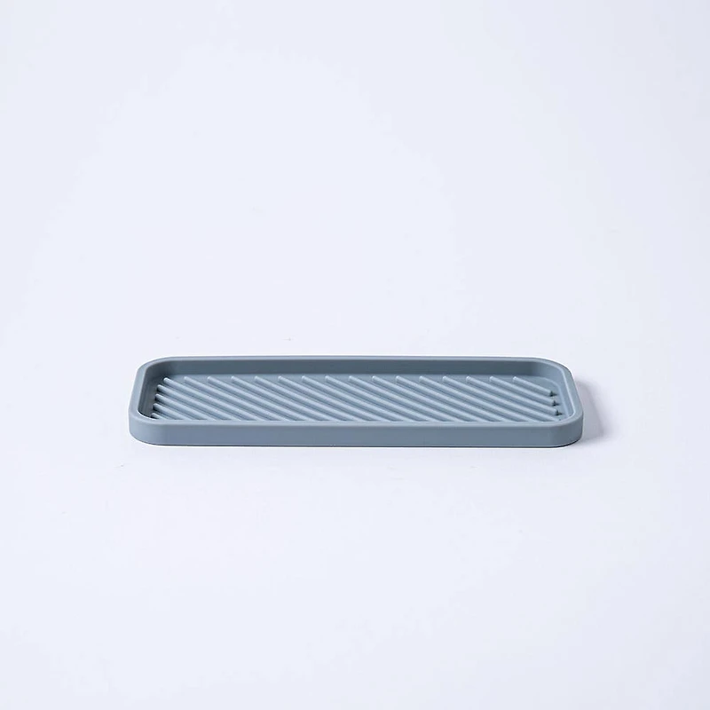 KSP Sinksmart Silicone Sink Organizer Tray (Grey)