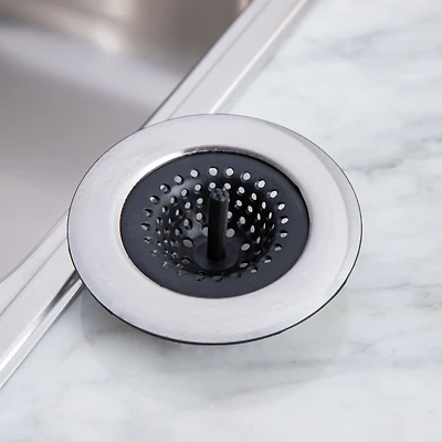 KSP Drain Silicone Sink Strainer (Stainless Steel)