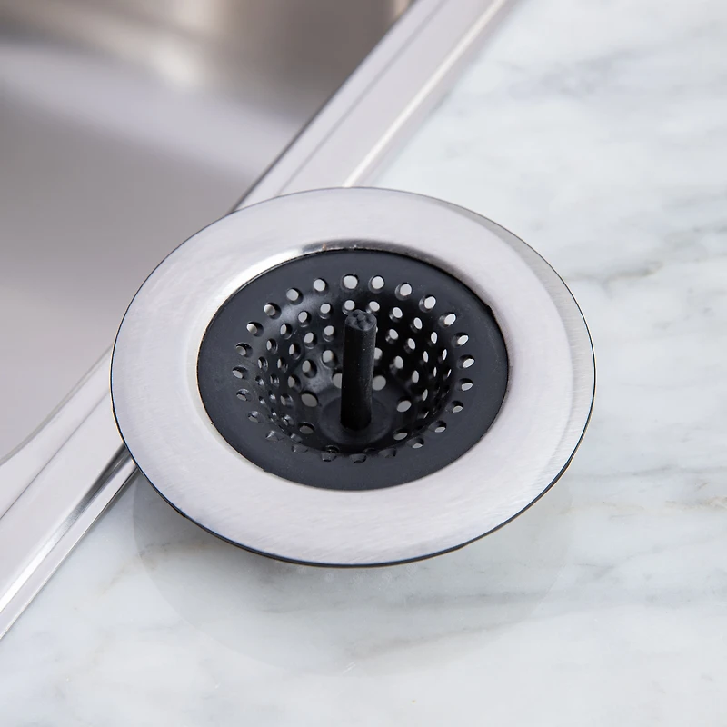 KSP Drain Silicone Sink Strainer (Stainless Steel)