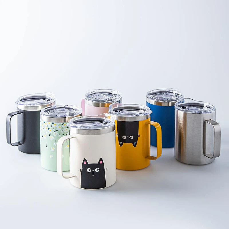 KSP Java 'Daisy' Double Wall Desk Mug