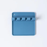 KSP Countersmart Silicone Utensil/Spoon Rest (Slate Blue)