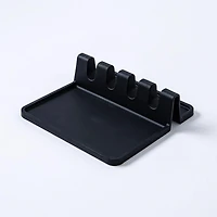 KSP Countersmart Silicone Utensil/Spoon Rest (Black)