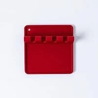 KSP Countersmart Silicone Utensil/Spoon Rest (Red)