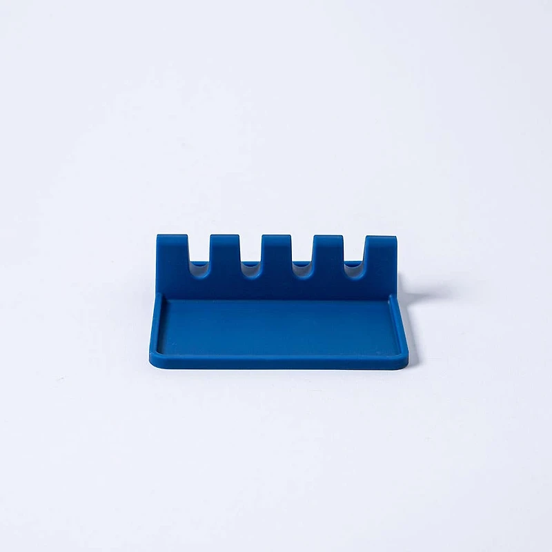 KSP Countersmart Silicone Utensil/Spoon Rest (Navy)