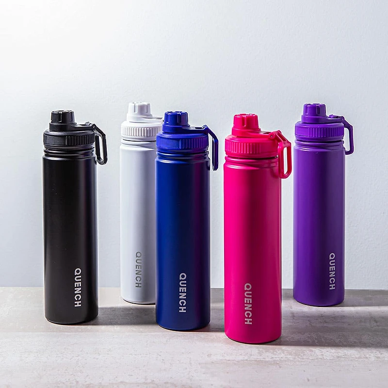 KSP Quench Double Wall Spout Bottle 24 oz. (Black)