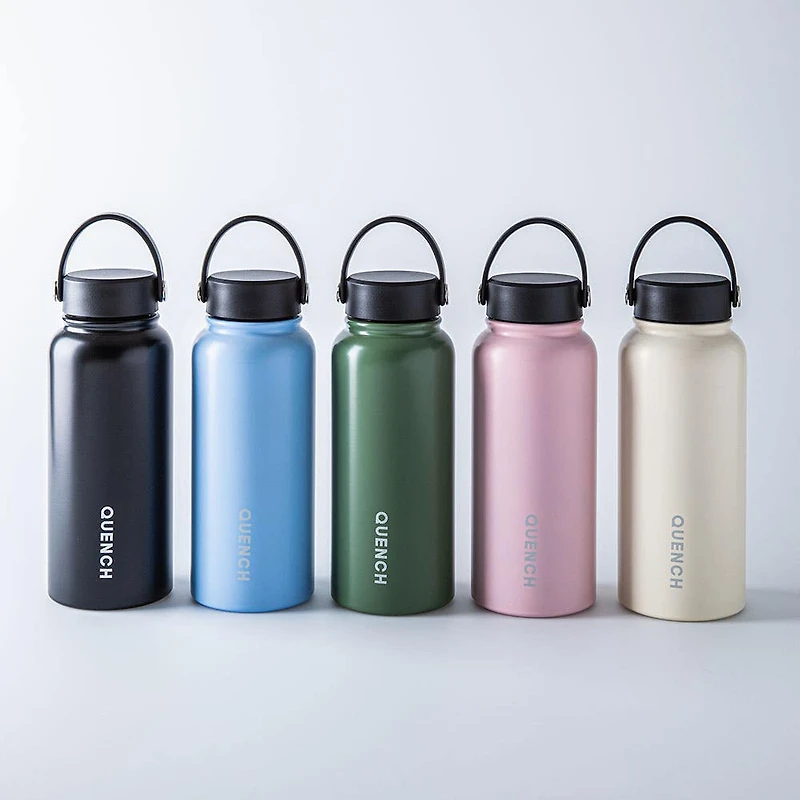 KSP Quench Double Wall Bottle with Handle 32 Oz. (Light Blue)