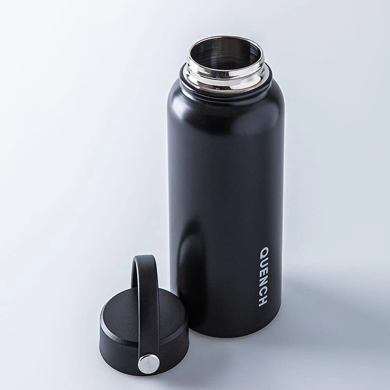 KSP Quench Double Wall Bottle with Handle 32 oz. (Black)