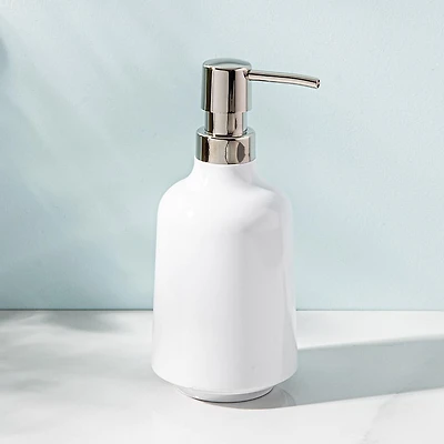 Umbra Step Melamine Soap Pump (White)