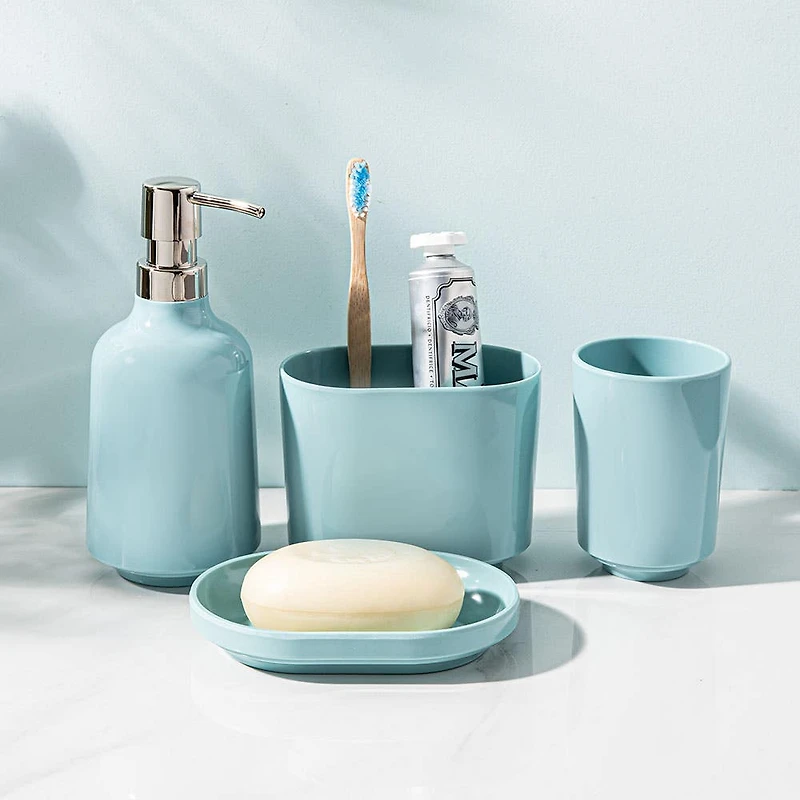 Umbra Step Melamine Toothbrush Holder (Ocean Blue)