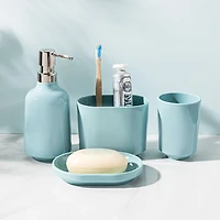 Umbra Step Melamine Toothbrush Holder (Ocean Blue)