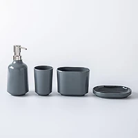 Umbra Step Melamine Toothbrush Holder (Charcoal)
