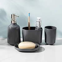 Umbra Step Melamine Toothbrush Holder (Charcoal)