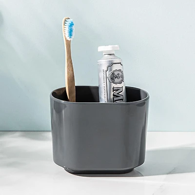 Umbra Step Melamine Toothbrush Holder (Charcoal)
