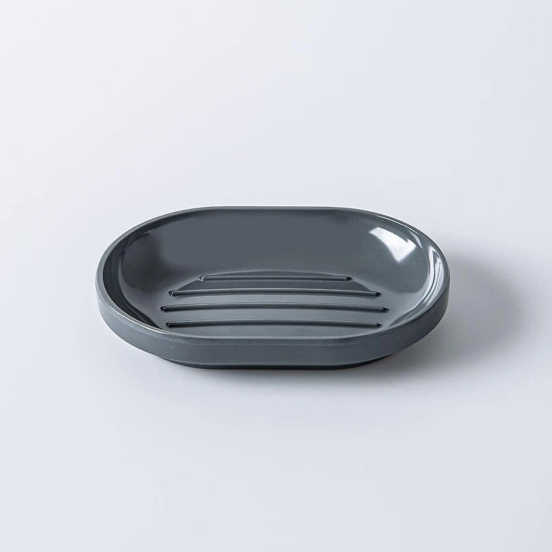 Umbra Step Melamine Soap Dish (Charcoal)