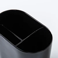 Umbra Step Melamine Toothbrush Holder (Black)