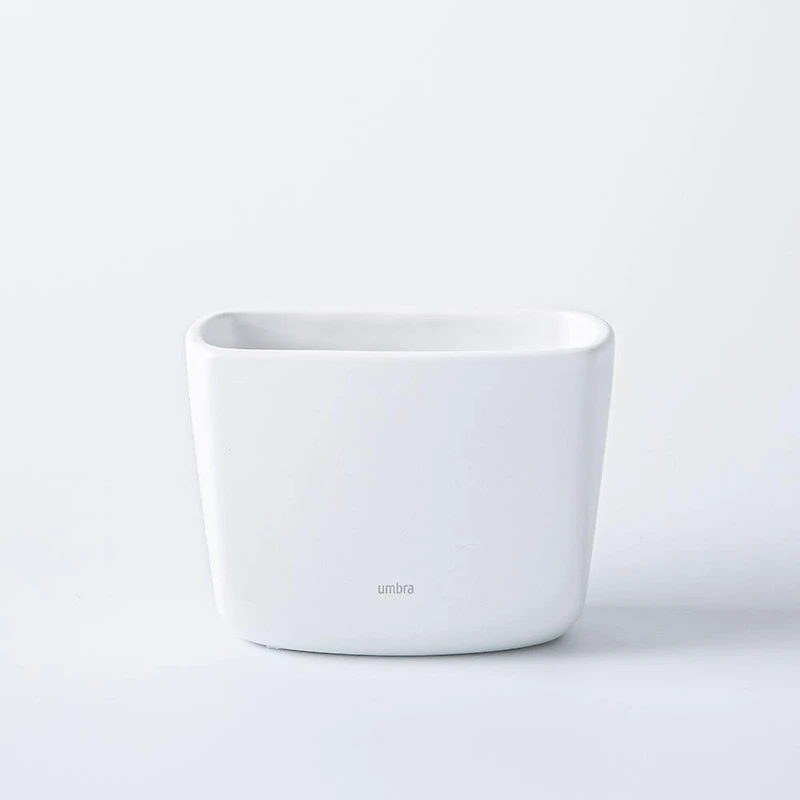 Umbra Corsa Ceramic Toothbrush Holder (White)