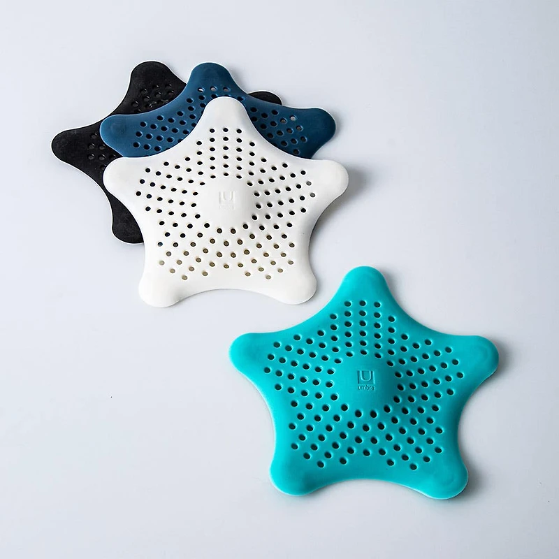 Umbra Starfish Silicone Hair Catcher (Black)