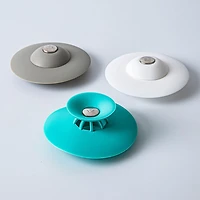 Umbra Flex Silicone Drain Plug & Hair Catcher (Grey)