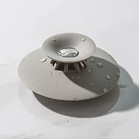 Umbra Flex Silicone Drain Plug & Hair Catcher (Grey)