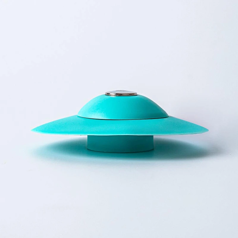 Umbra Flex Silicone Drain Plug & Hair Catcher (Surf Blue)