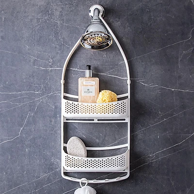 Umbra Loft Snorkel Shower Caddy (White)