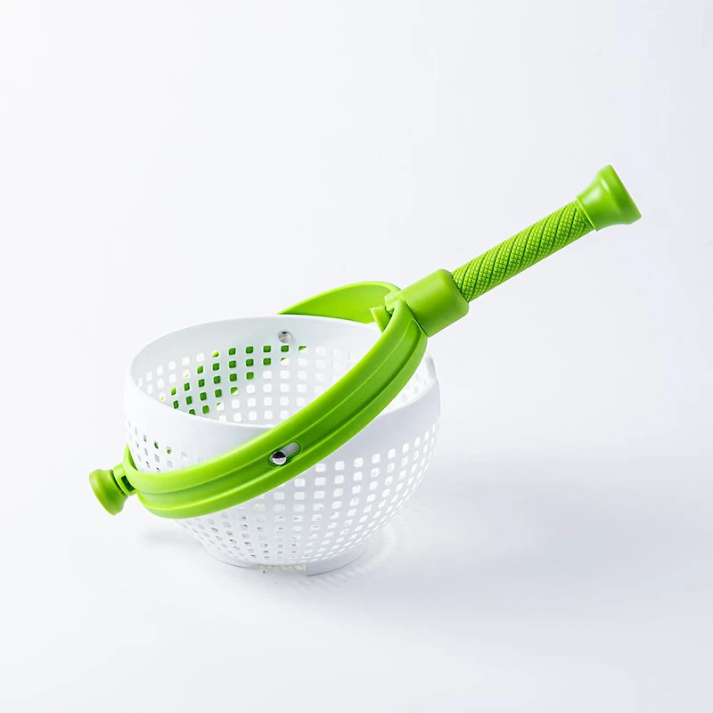 Dreamfarm Spina Spin & Strain Colander 12.1x8.6x4.5" (Green/White)
