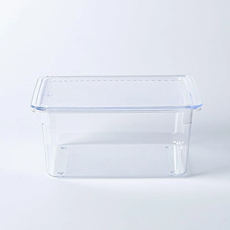KSP Fridgestor 'Tall' Fridge Bin with Lid (6.75x8.75x4")