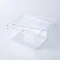 KSP Fridgestor 'Tall' Fridge Bin with Lid (6.75x8.75x4")
