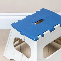 KSP Tread Folding Step Stool Small 14.5x12.5x10.5"H (Beige