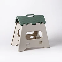 KSP Tread Folding Step Stool Medium (Beige/Sage)