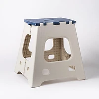 KSP Tread Folding Step Stool Tall 15x13x15"H (Beige