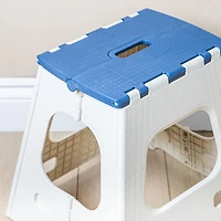 KSP Tread Folding Step Stool Tall 15x13x15"H (Beige