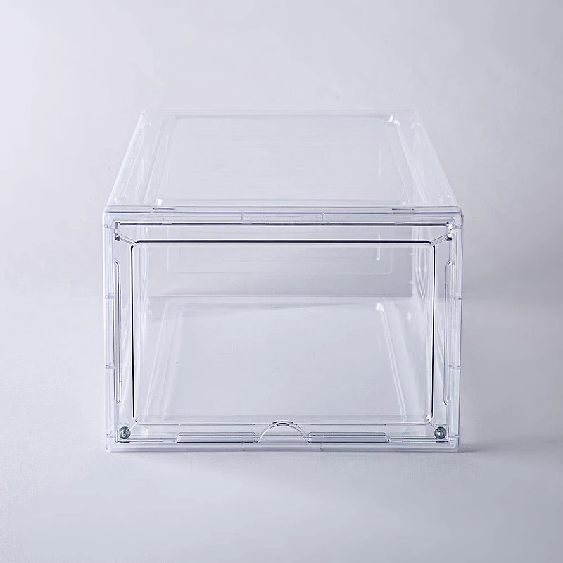 KSP Kicks 'Modular' Shoe Storage Box 36x27x22.4cm (Clear)