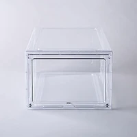KSP Kicks 'Modular' Shoe Storage Box 36x27x22.4cm (Clear)