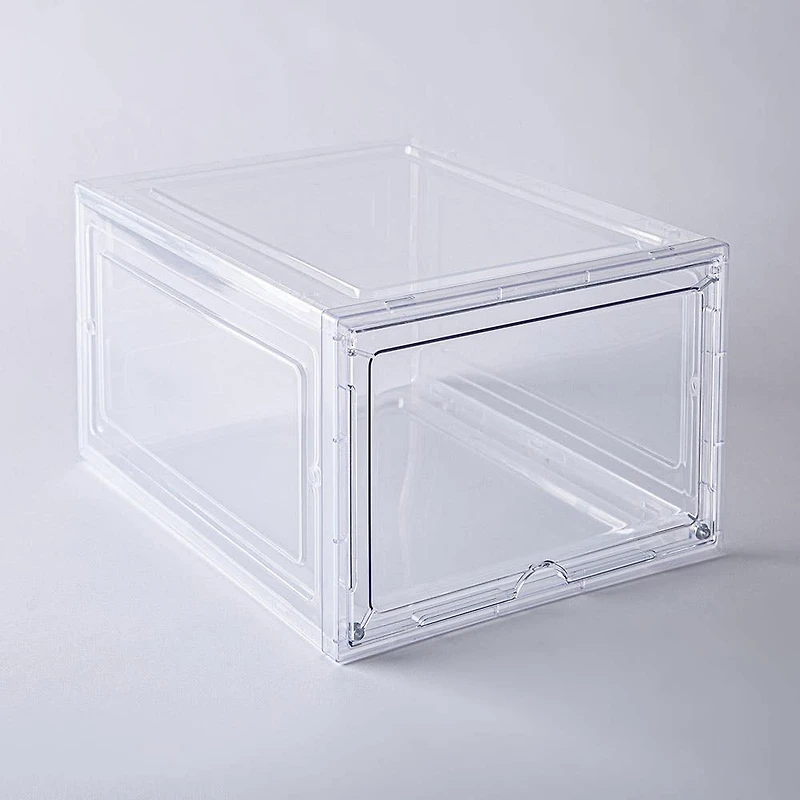 KSP Kicks 'Modular' Shoe Storage Box 36x27x22.4cm (Clear)
