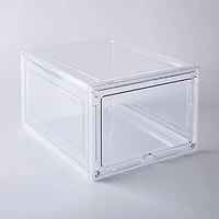 KSP Kicks 'Modular' Shoe Storage Box 36x27x22.4cm (Clear)