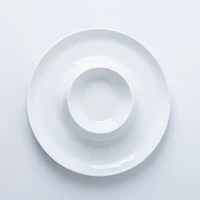 KSP Aurora Porcelain Chip and Dip (White)