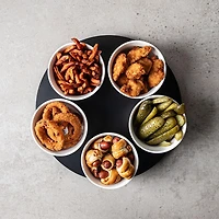 KSP Taco Porcelain Condiment Bowl - Set of 6 (White)