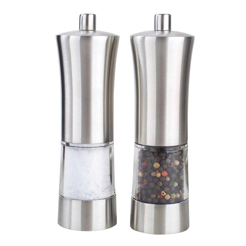 KSP Corset Salt & Pepper Mill - Set of 2 (Stainless Steel)