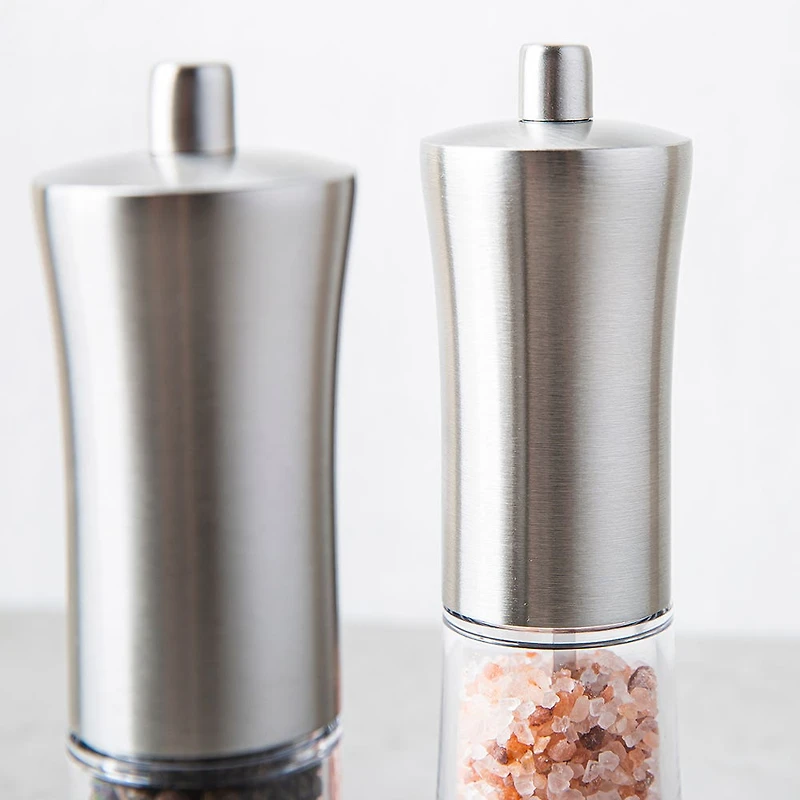 KSP Corset Salt & Pepper Mill - Set of 2 (Stainless Steel)