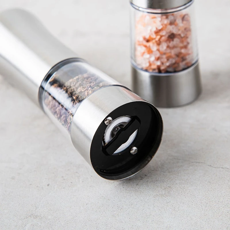 KSP Corset Salt & Pepper Mill - Set of 2 (Stainless Steel)