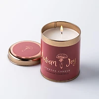 Koopman Christmas Scented Metal Jar Candle with Lid (Asstd.)