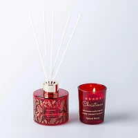 Koopman Christmas Reed Diffuser & Candle