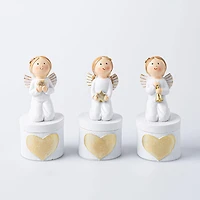 Koopman Christmas Candle Angel Topper 5.5x12cm (Asstd.)