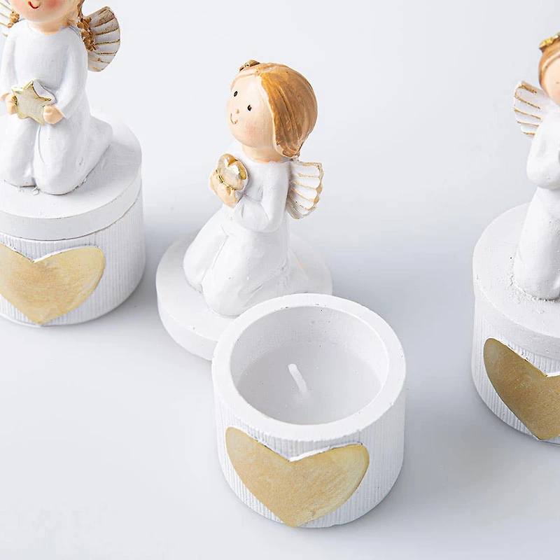 Koopman Christmas Candle Angel Topper 5.5x12cm (Asstd.)