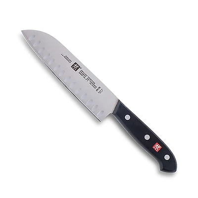 ZWILLING Tradition 7" Santoku Knife with Granton Edge