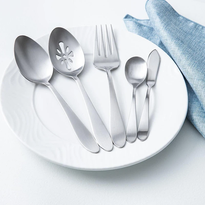 Splendide S/S 'Alpia' Completer Flatware - Set of 5 (Satin)