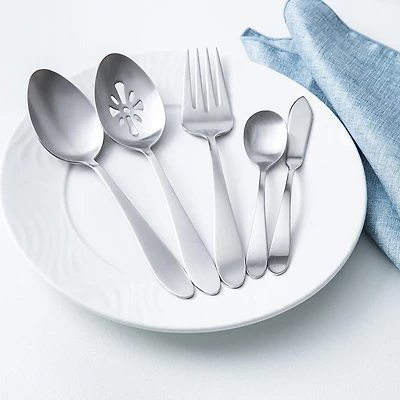 Splendide S/S 'Alpia' Completer Flatware - Set of 5 (Satin)