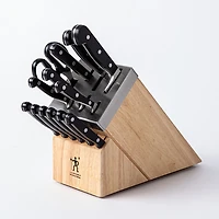 Henckels Self-Sharpening 'Classic Forged' Wood Knife Block set - S/14